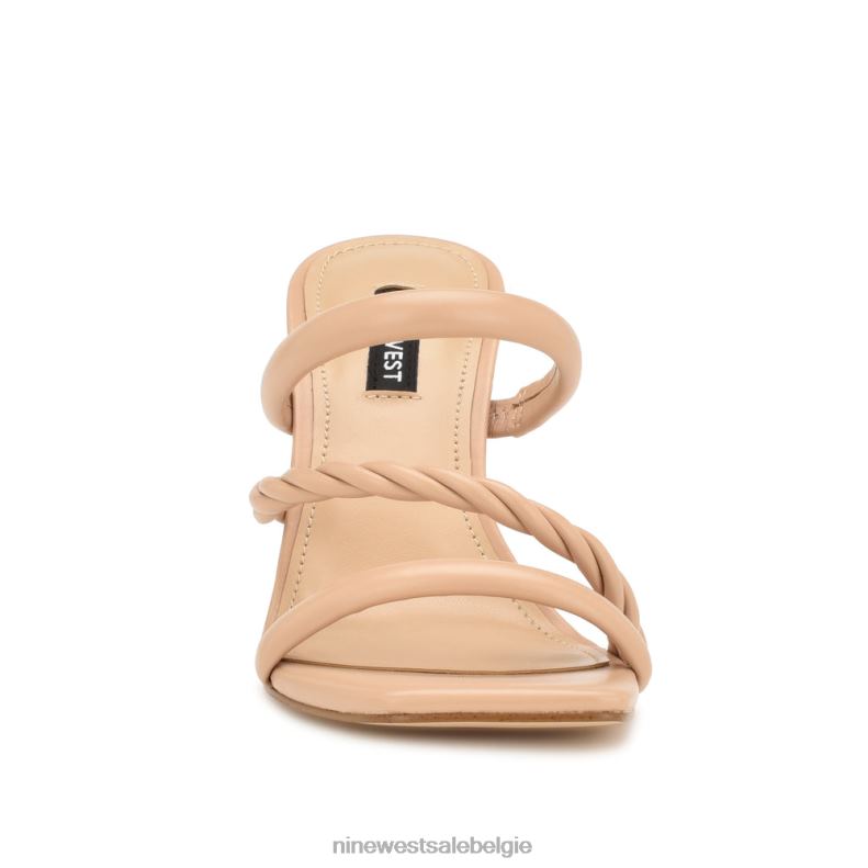 Nine West L48XT833 warme blos yester sandalen met hak