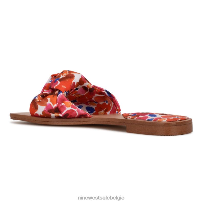 Nine West L48XT1015roze platte sandalen met glijbaan