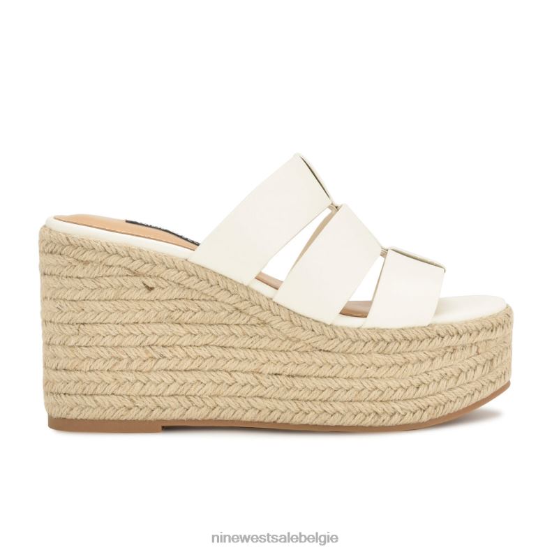 Nine West L48XT670 wit Keran espadrille-slipsandalen