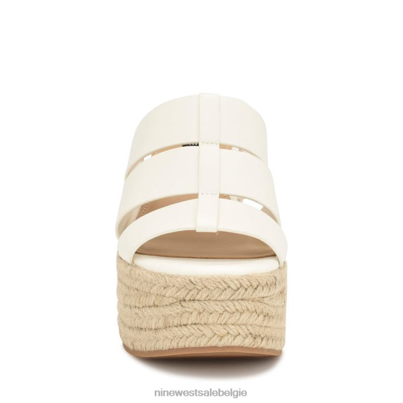 Nine West L48XT670 wit Keran espadrille-slipsandalen