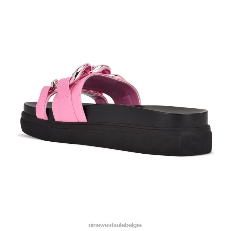 Nine West L48XT723Geen platformslipsandalen