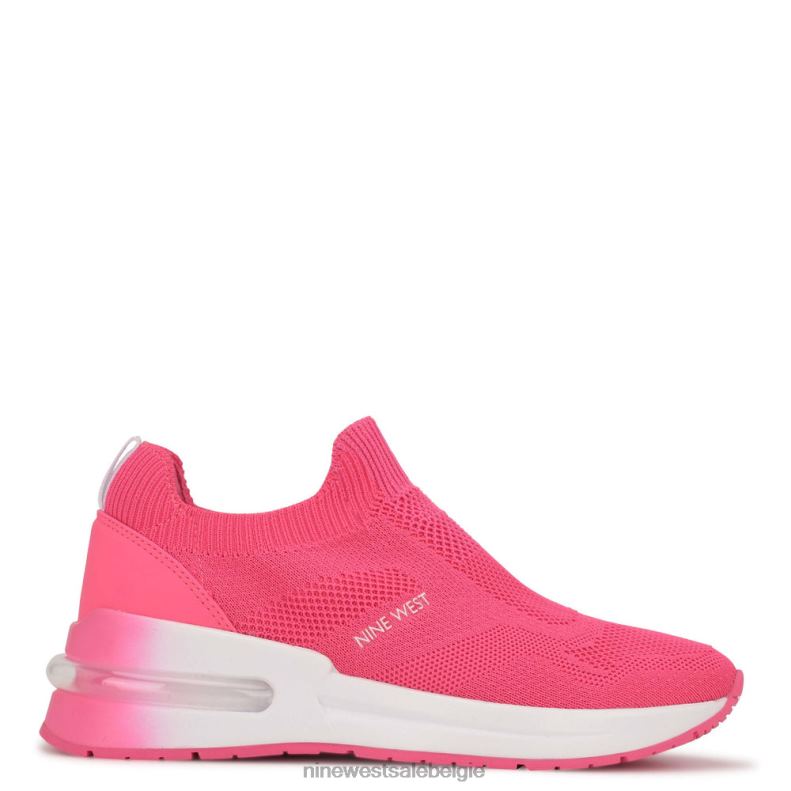 Nine West L48XT1068 neonroze breisel foto slip-on sneakers