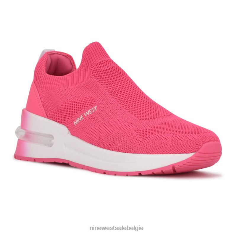 Nine West L48XT1068 neonroze breisel foto slip-on sneakers