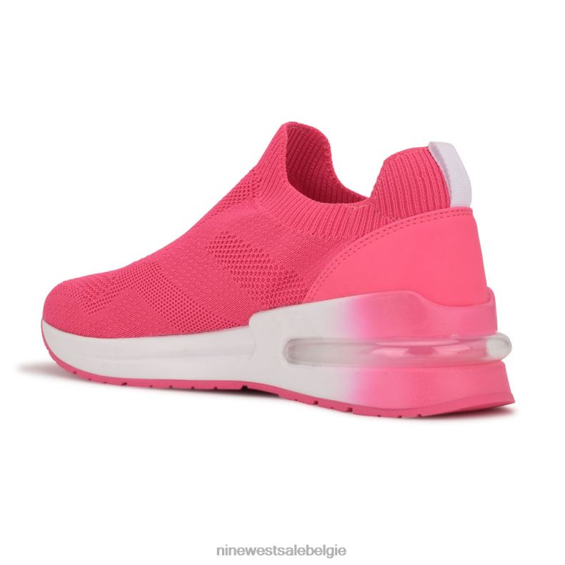 Nine West L48XT1068 neonroze breisel foto slip-on sneakers