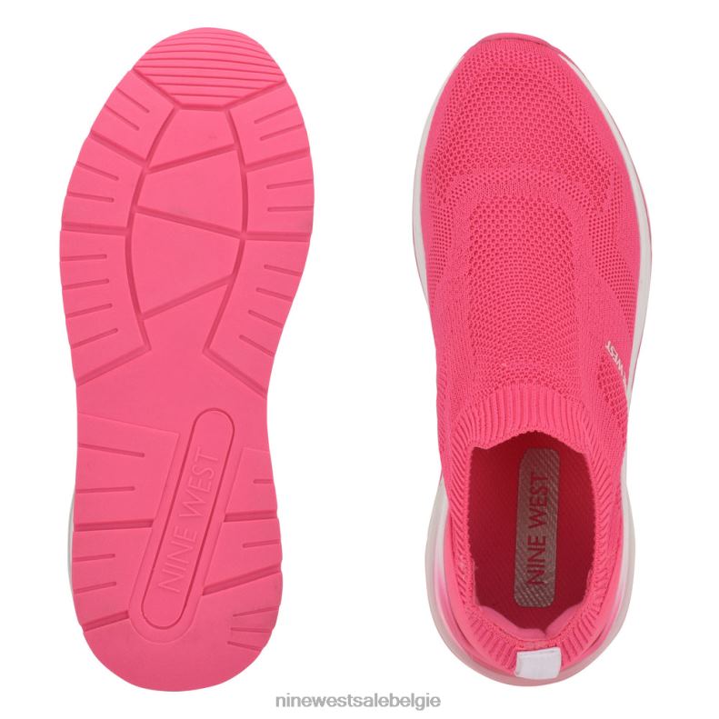 Nine West L48XT1068 neonroze breisel foto slip-on sneakers