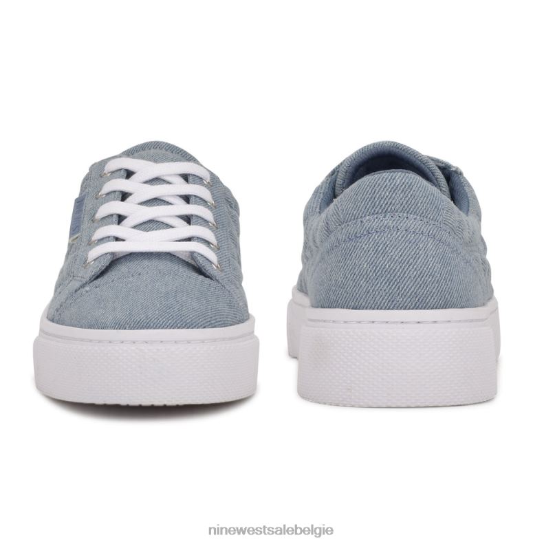 Nine West L48XT879 lichte denim hola sneakers