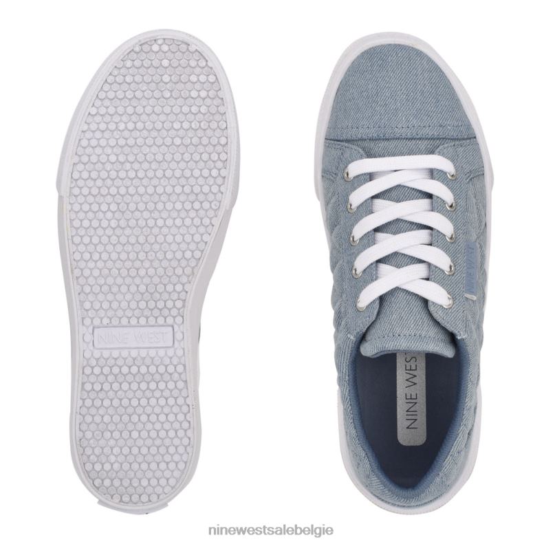 Nine West L48XT879 lichte denim hola sneakers