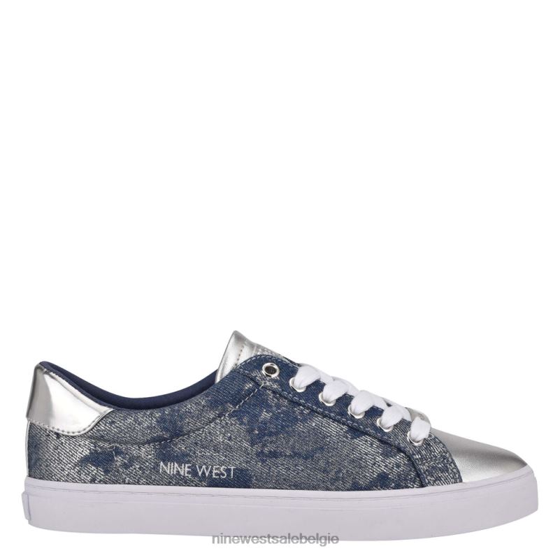 Nine West L48XT884 sprankelend denim beste casual sneakers