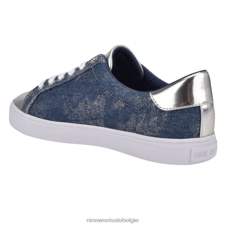 Nine West L48XT884 sprankelend denim beste casual sneakers