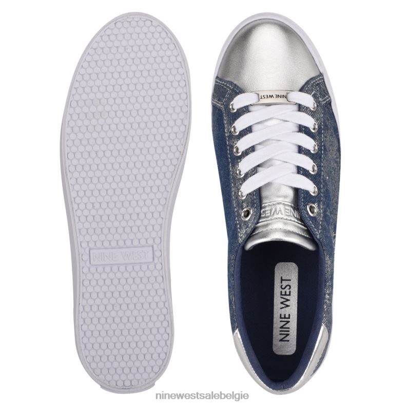 Nine West L48XT884 sprankelend denim beste casual sneakers