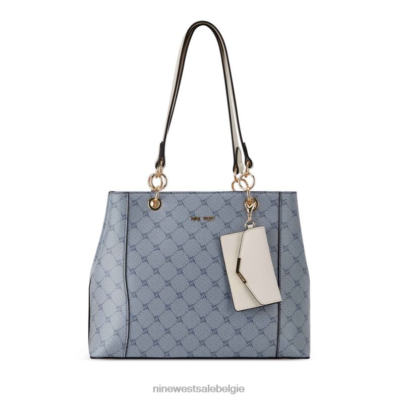 Nine West L48XT2131 chambray-logo/melk Basil jetset shopper