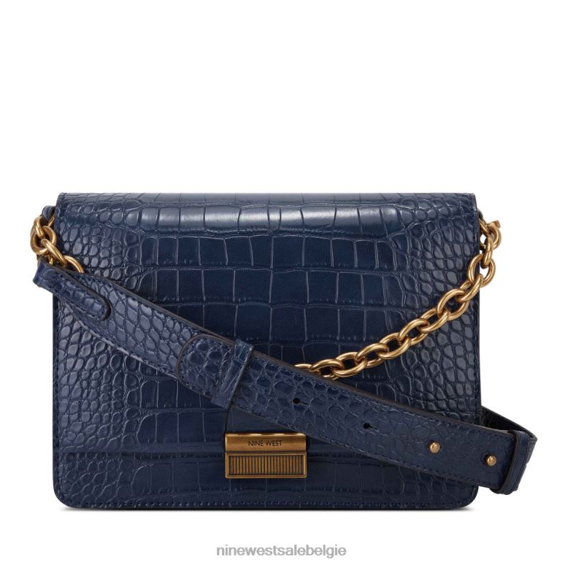 Nine West L48XT2556 Franse marine Kathy crossbody-flap