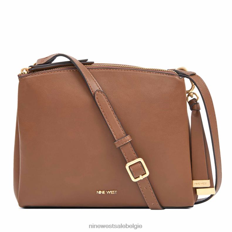 Nine West L48XT2557 cognac Levona mini a-list crossbody