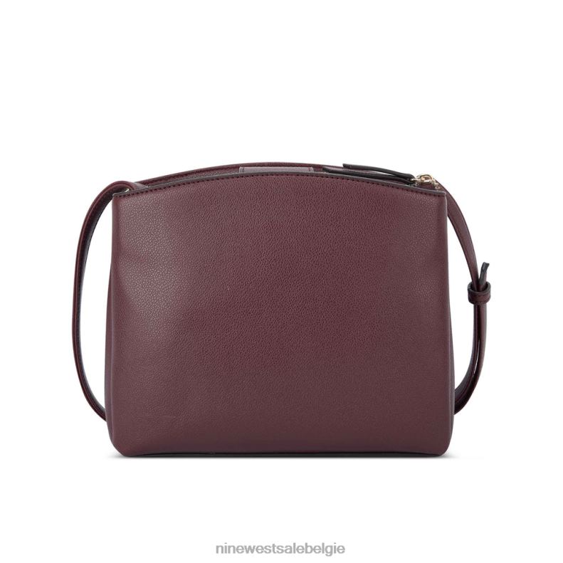 Nine West L48XT2560 merlot jorie mini-jetset crossbody