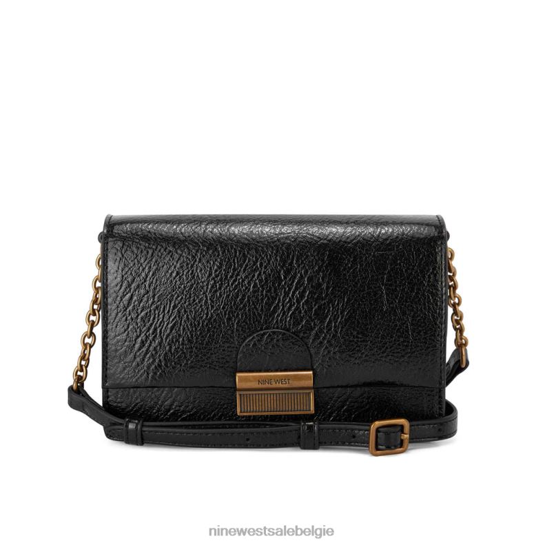 Nine West L48XT2572 zwart Kathy mini-crossbodyflap