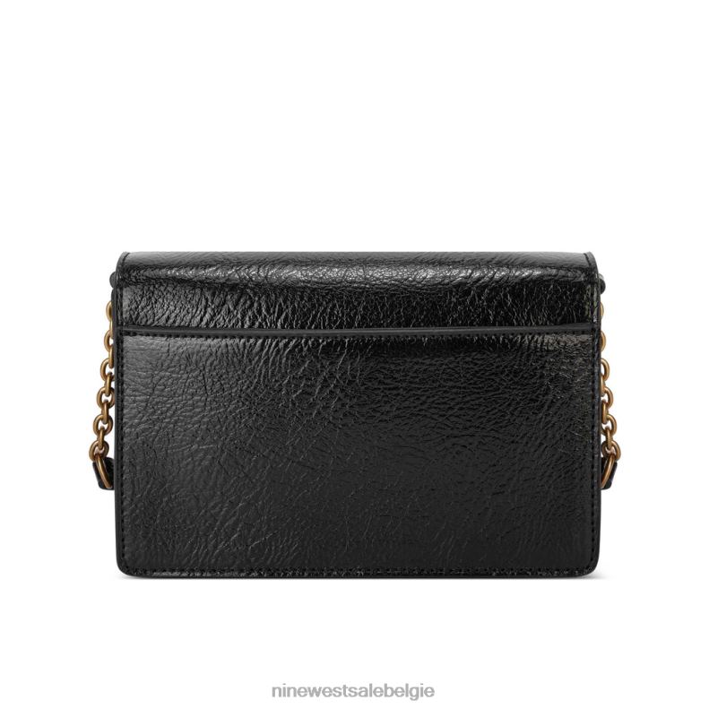 Nine West L48XT2572 zwart Kathy mini-crossbodyflap