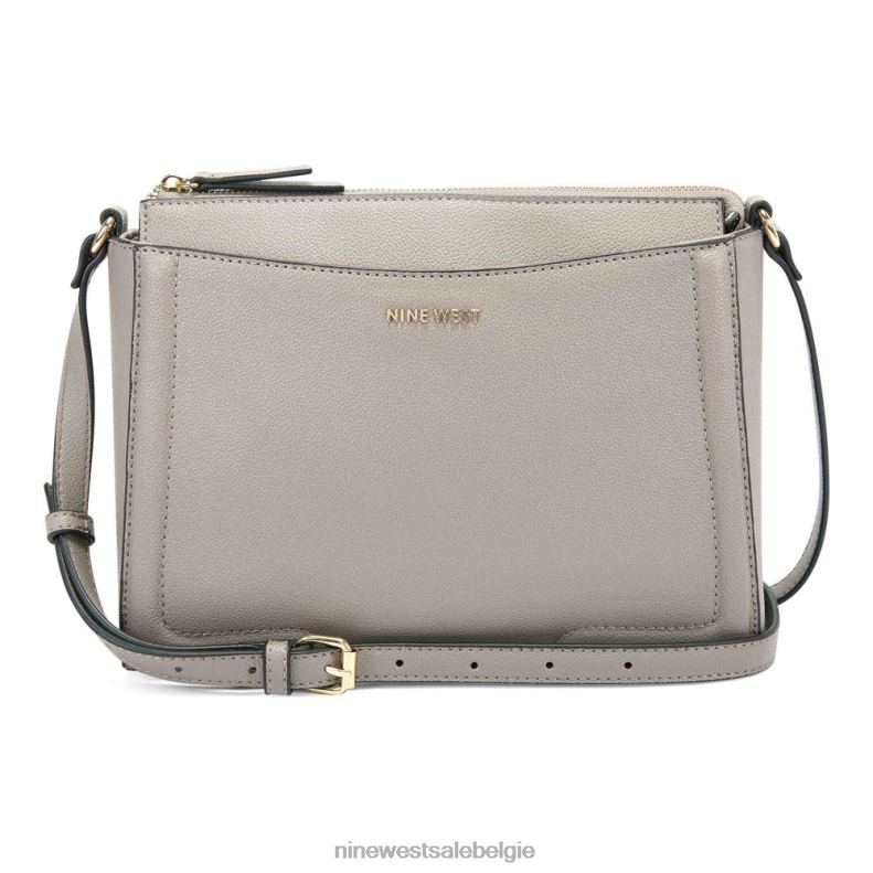 Nine West L48XT2581 grijze steen Shayden jetset crossbody