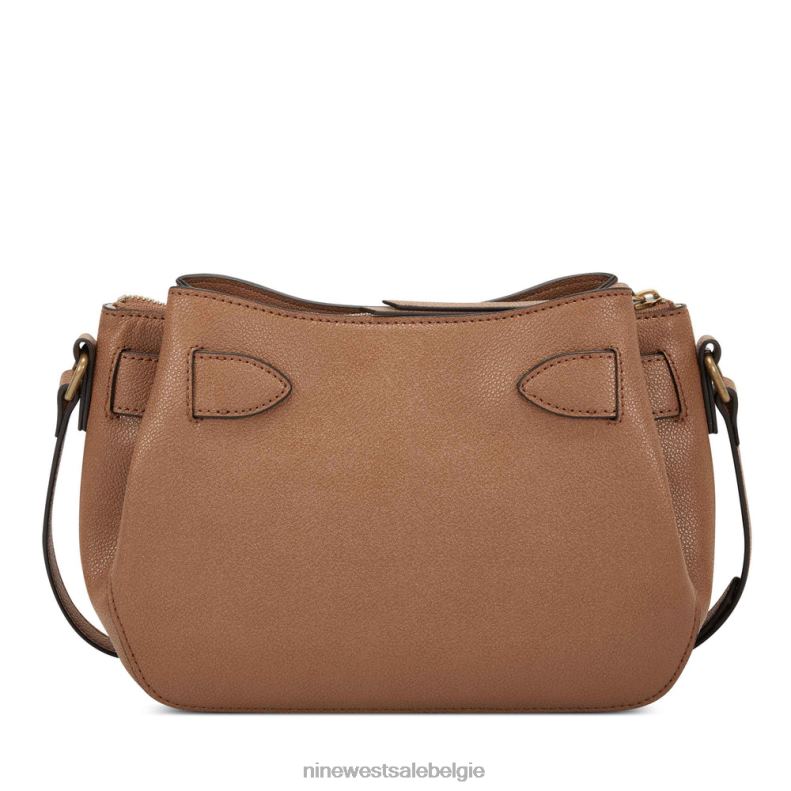 Nine West L48XT2588 zadel bruin aria jetset crossbody