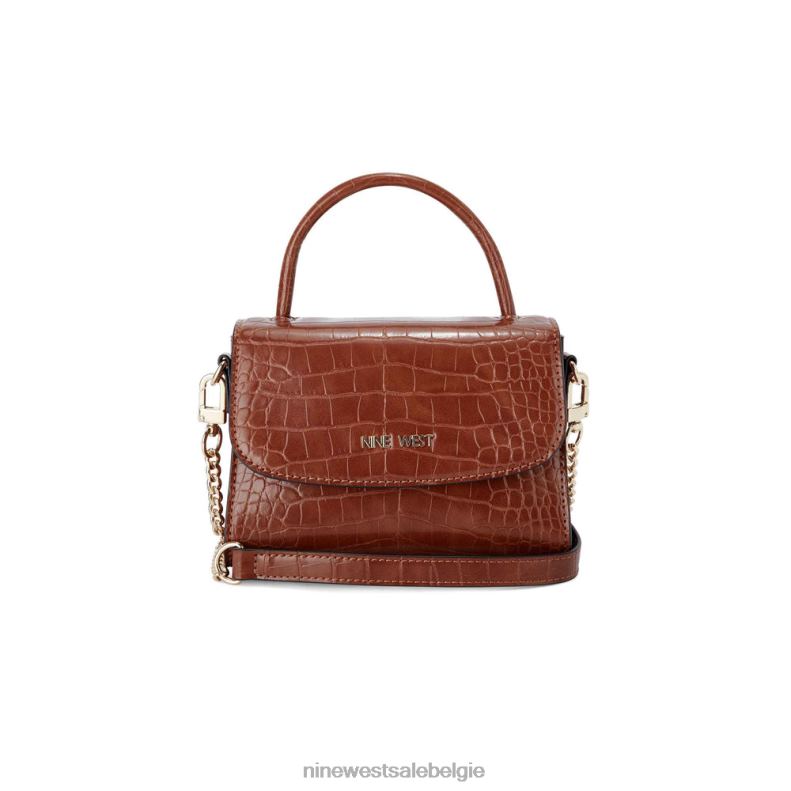 Nine West L48XT2606 karamel kroko Skylar mini-crossbodyflap