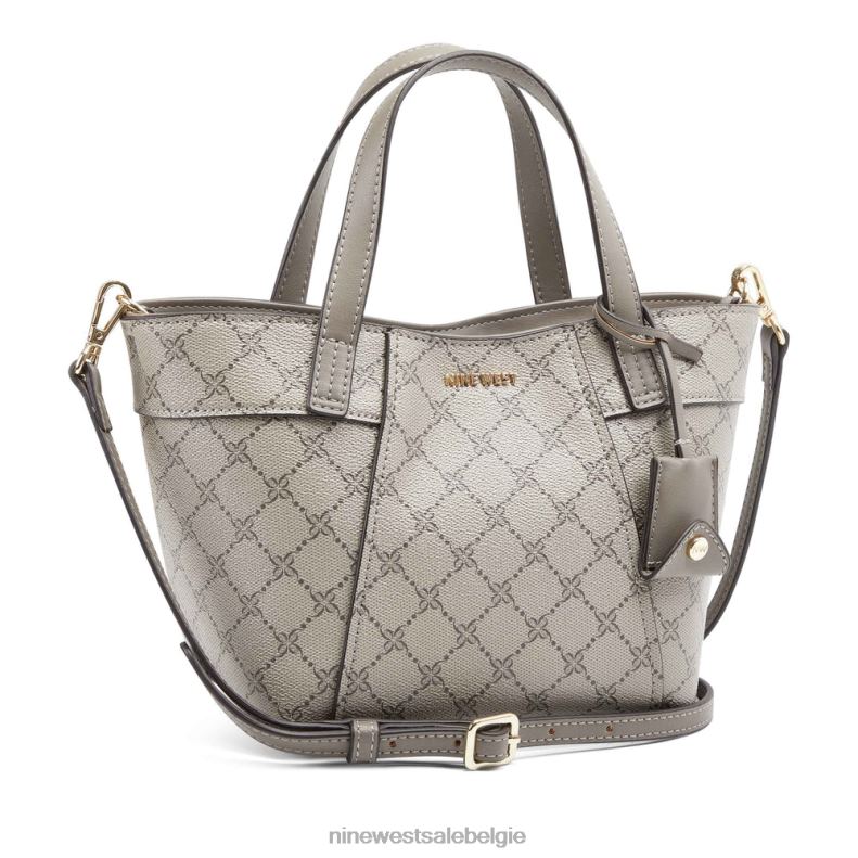 Nine West L48XT2627 beige logo/vuursteen Sunnyside mini-crossbodytas