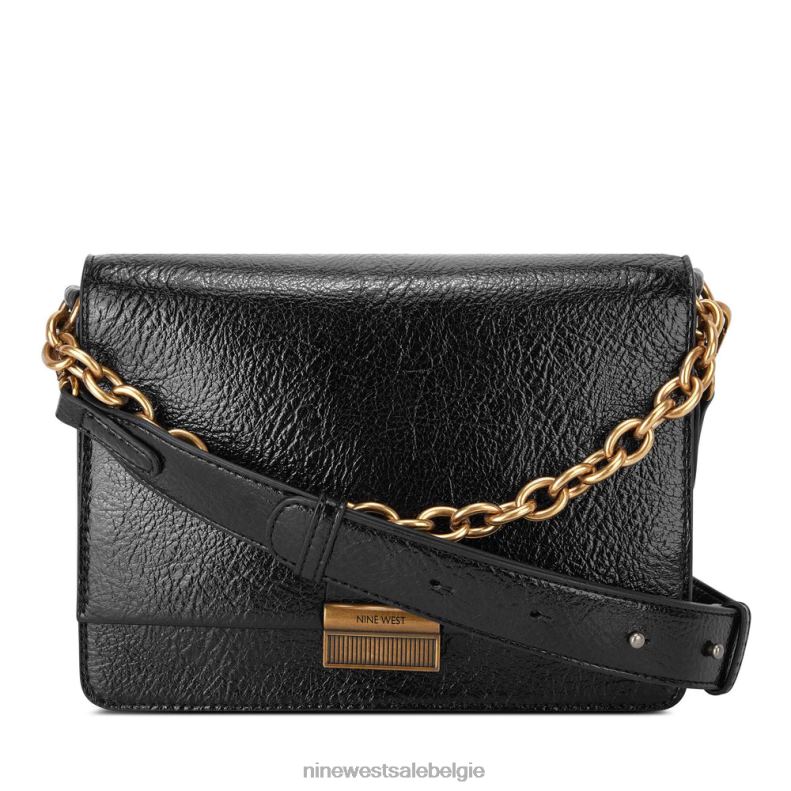 Nine West L48XT2651 zwart Kathy crossbody-flap