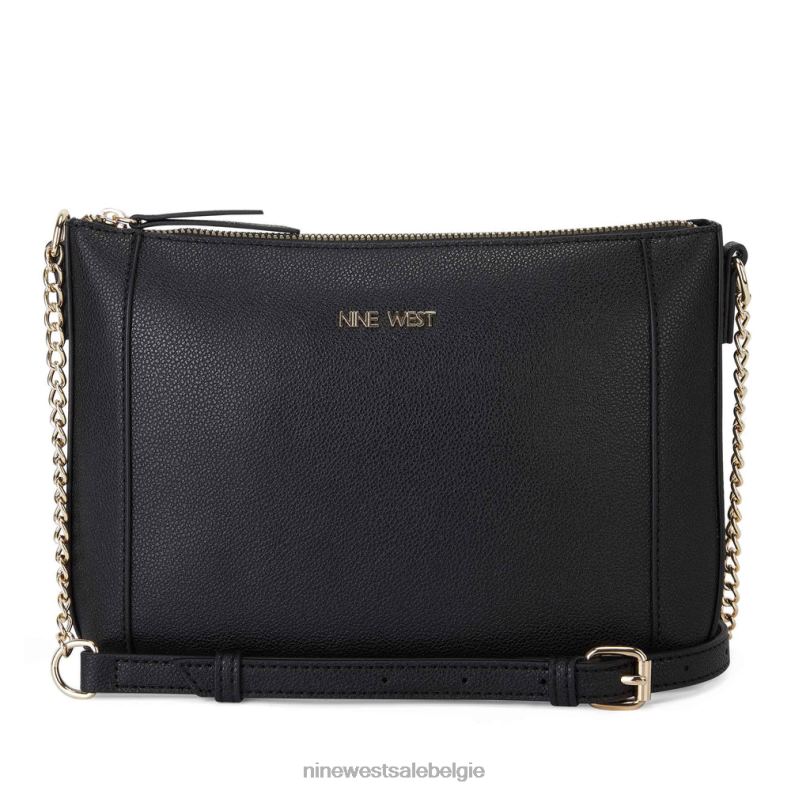 Nine West L48XT2654Crossbody met basilicum top en ritssluiting