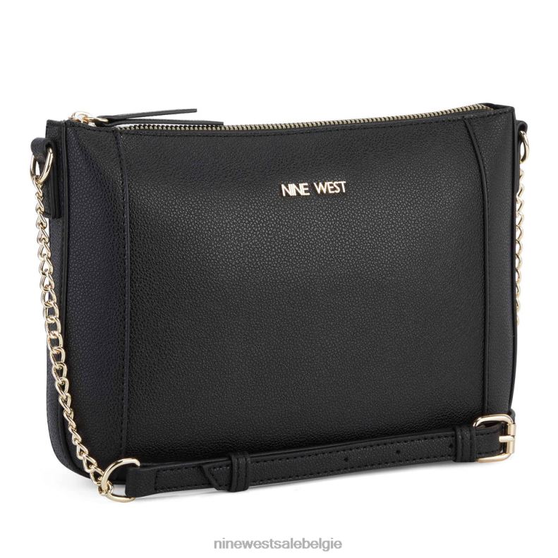 Nine West L48XT2654Crossbody met basilicum top en ritssluiting