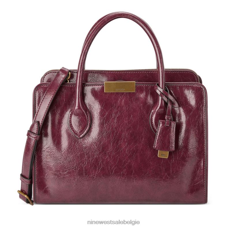 Nine West L48XT2731 merlot Susan Jetset schooltas