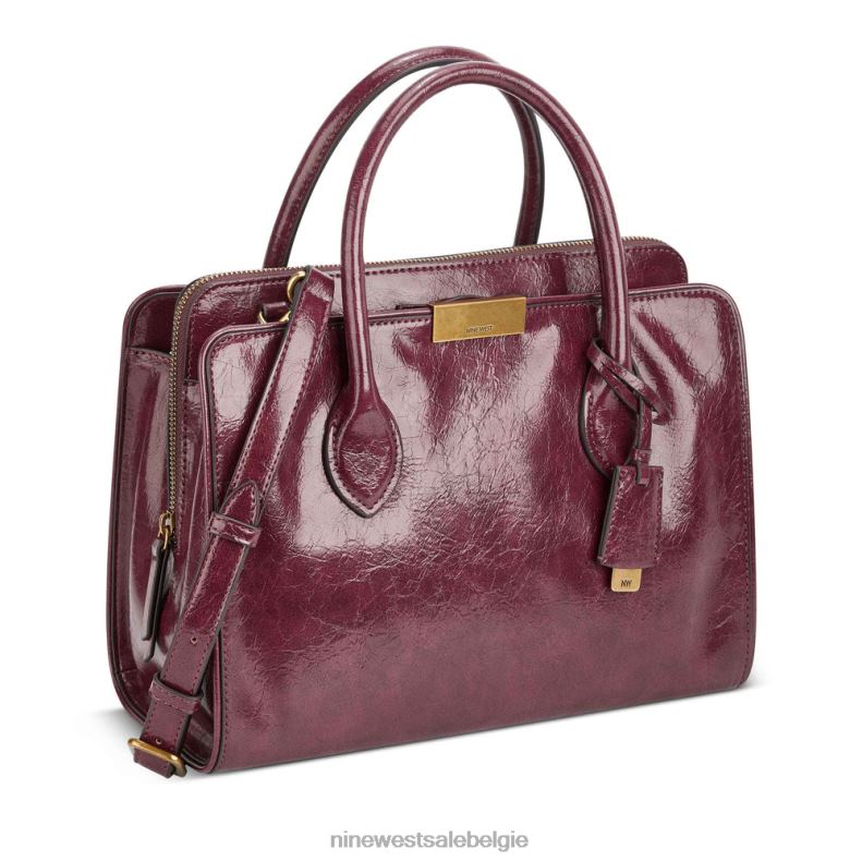 Nine West L48XT2731 merlot Susan Jetset schooltas