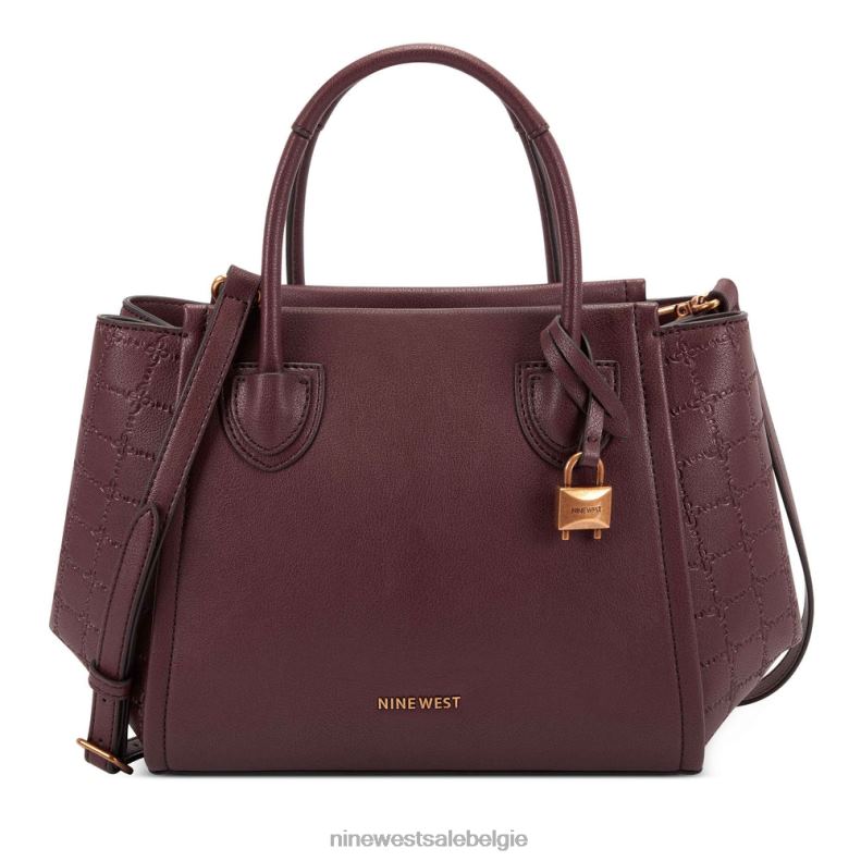 Nine West L48XT2733 merlot camden jetset-tas