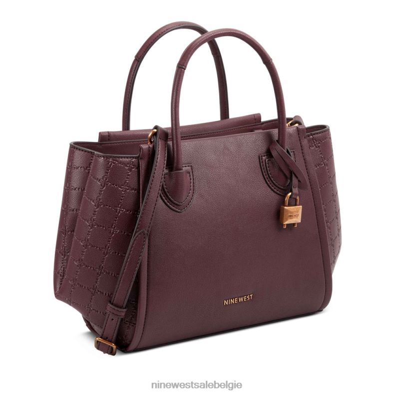 Nine West L48XT2733 merlot camden jetset-tas