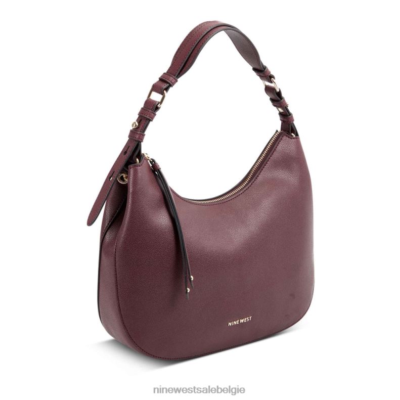 Nine West L48XT2739 merlot irina hobo