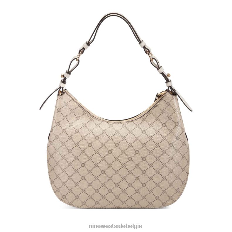 Nine West L48XT2793 beige logo/melk irina hobo