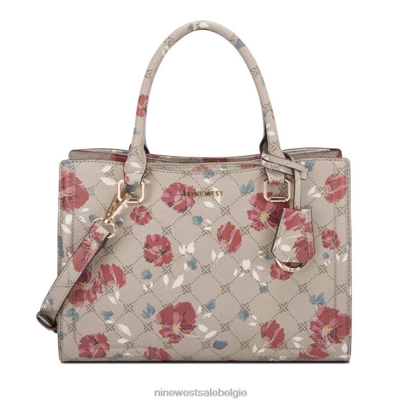 Nine West L48XT2798 hazelaar bloemen Shayden jetset-tas