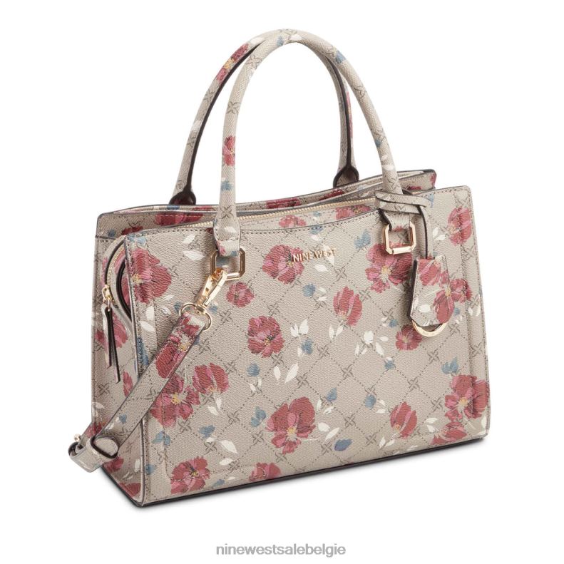 Nine West L48XT2798 hazelaar bloemen Shayden jetset-tas