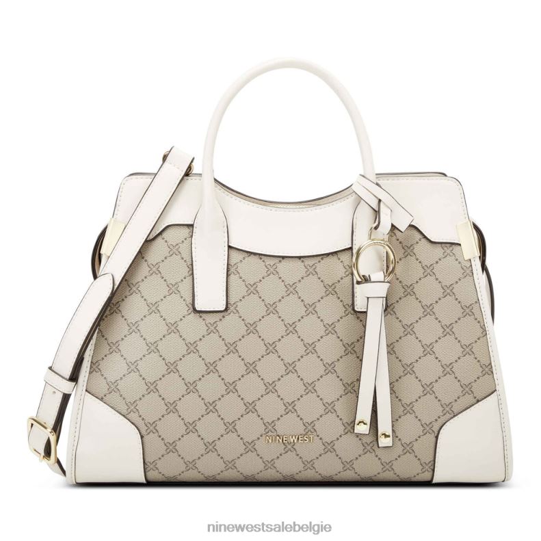 Nine West L48XT2799 beige logo/melk Branwen jetset-tas