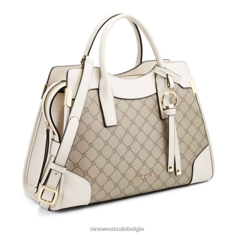 Nine West L48XT2799 beige logo/melk Branwen jetset-tas