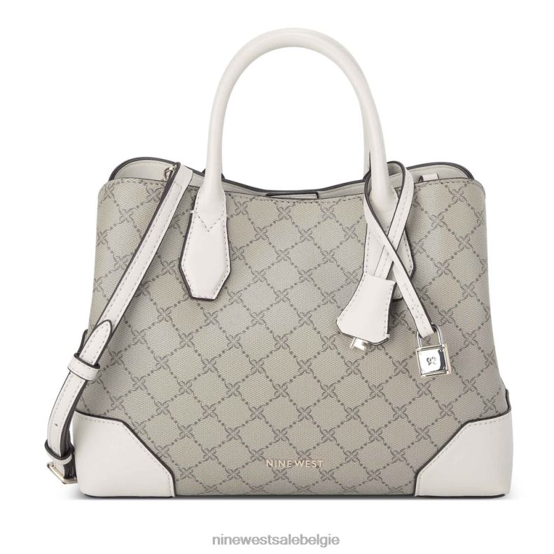 Nine West L48XT2816 beige logo/melk Brooklyn jetset schooltas