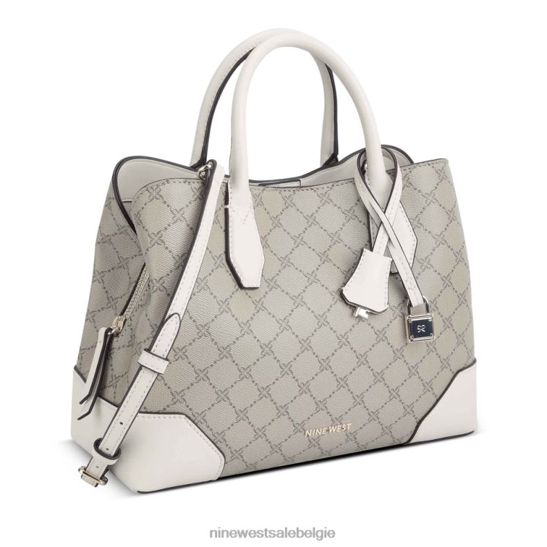 Nine West L48XT2816 beige logo/melk Brooklyn jetset schooltas