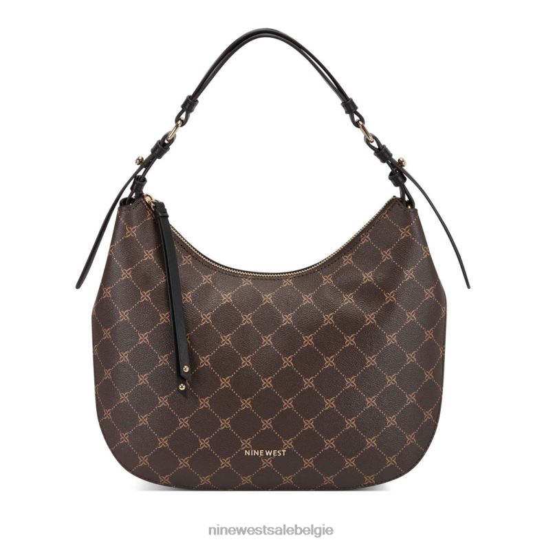 Nine West L48XT2820 bruin zwart irina hobo