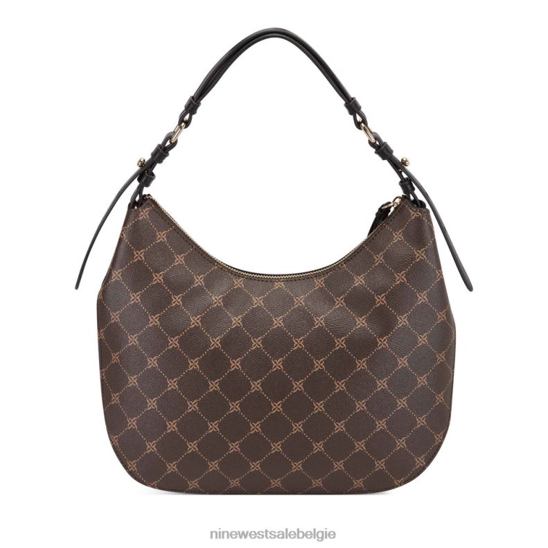 Nine West L48XT2820 bruin zwart irina hobo