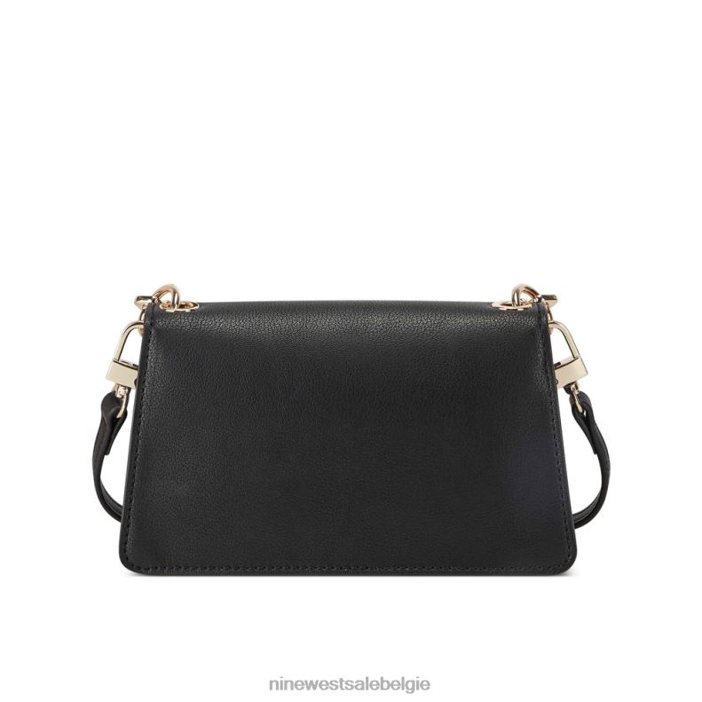 Nine West L48XT2413 zwart anais mini-crossbodyflap