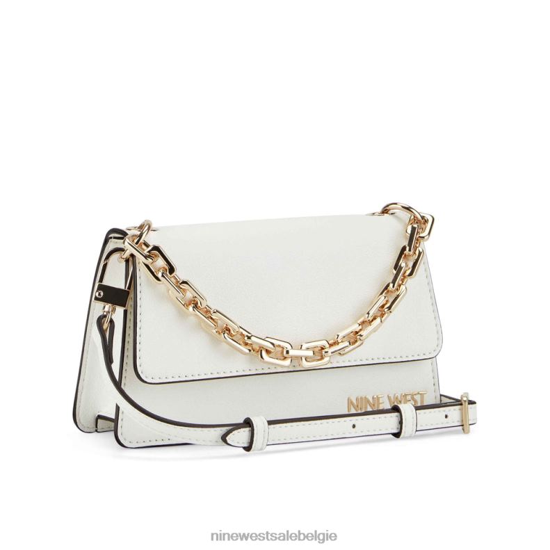 Nine West L48XT2416 optisch wit anais mini-crossbodyflap