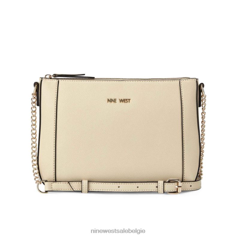 Nine West L48XT2431 maïszijde Crossbody met basilicum top en ritssluiting