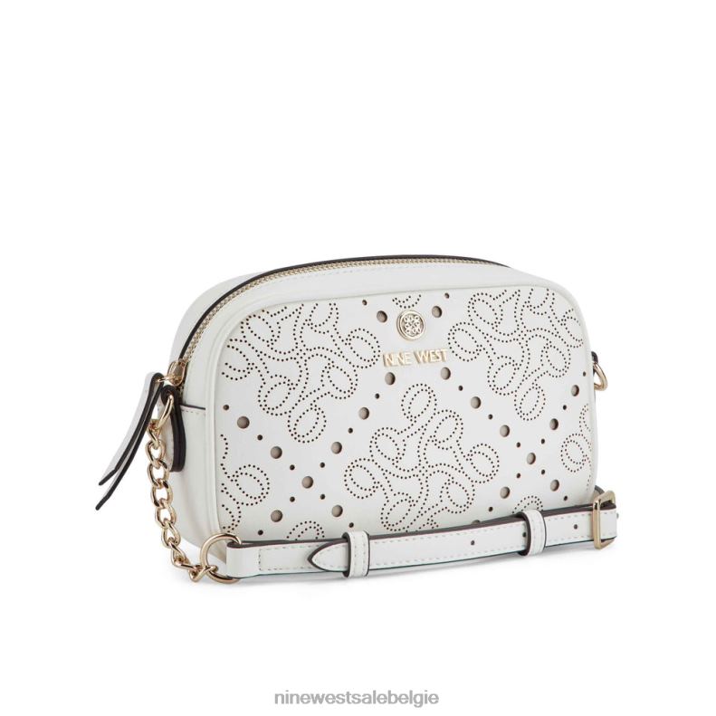 Nine West L48XT2458 optisch wit Delaine crossbody minicamera