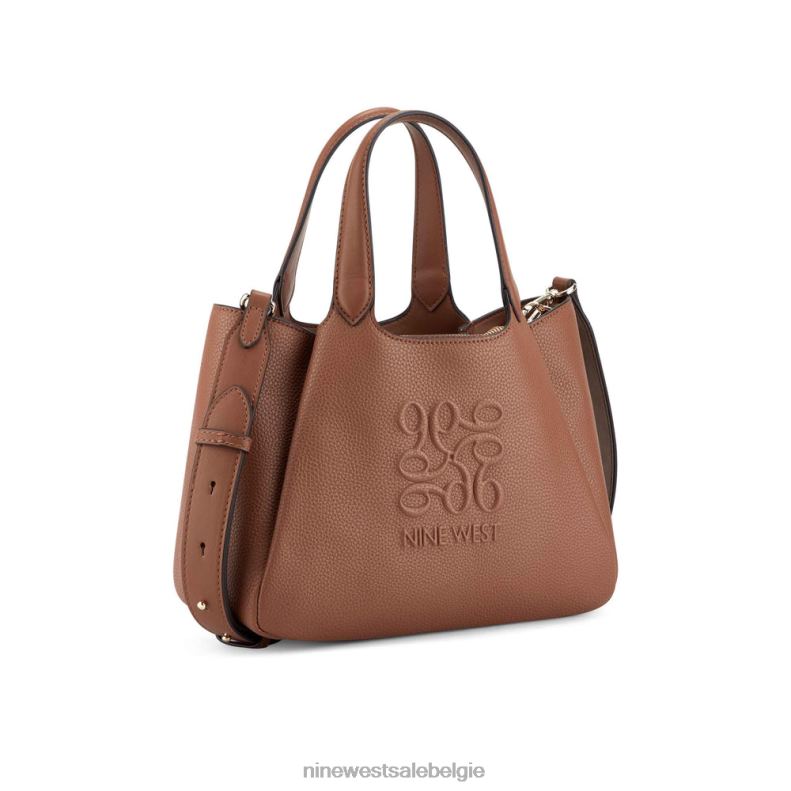 Nine West L48XT2471 zadel bruin Emmaline kleine shopper