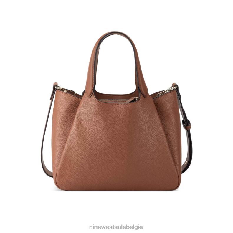 Nine West L48XT2471 zadel bruin Emmaline kleine shopper