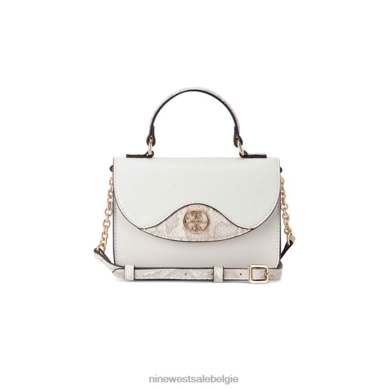 Nine West L48XT2479 melk multi crossbody met handvat aan de bovenzijde van Genève