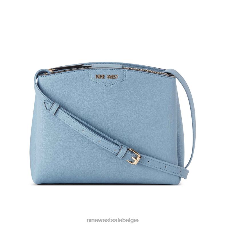 Nine West L48XT2492 bleek denim jorie mini-jetset crossbody