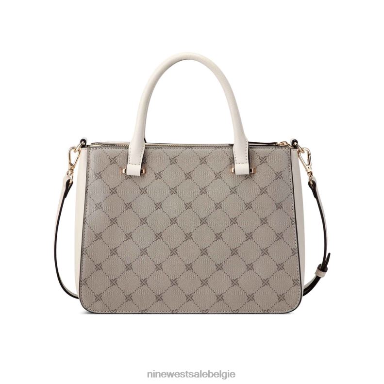 Nine West L48XT2522 hazelaar-logo/melk lucianne jetset schooltas